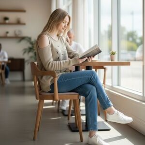 Star Wars Soft 💯 Cotton Cold Shoulder Long Sleeve Sweater